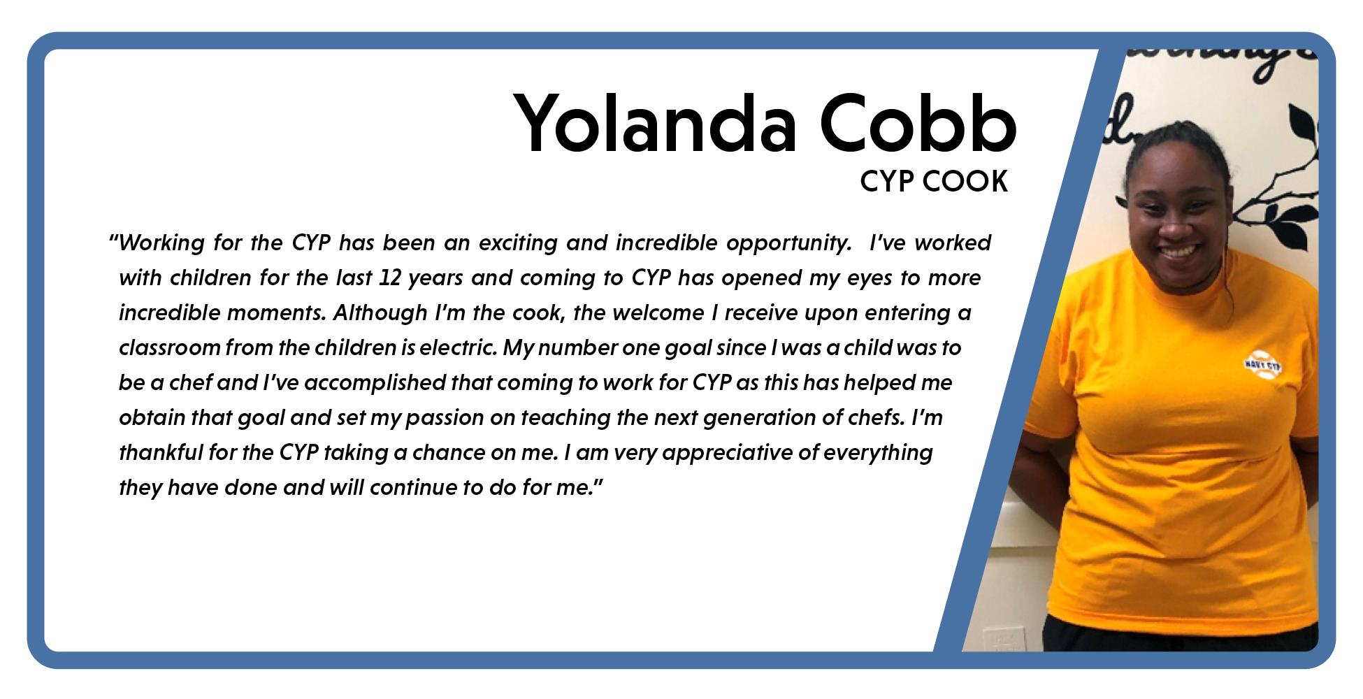 CYP Staff Testimonial