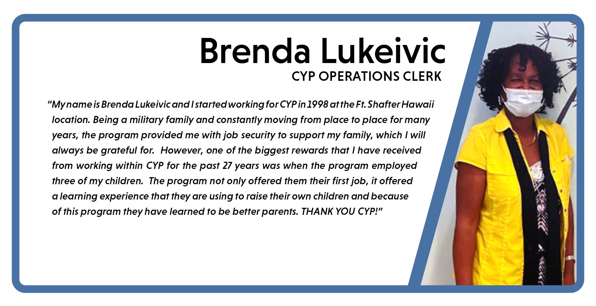 CYP Staff Testimonial